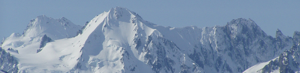 image of snow mountains