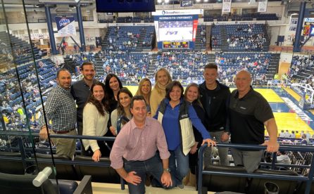 Withum Wealth Management Team Outing to Support Monmouth Hawks vs. Iona Gaels